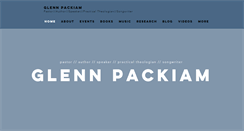 Desktop Screenshot of glennpackiam.com